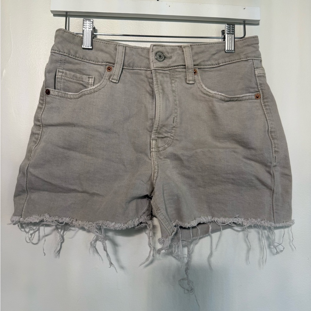 Old Navy Light Gray Jean Shorts